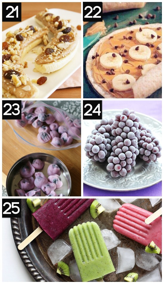 Delicious Healthy Summer Snacks