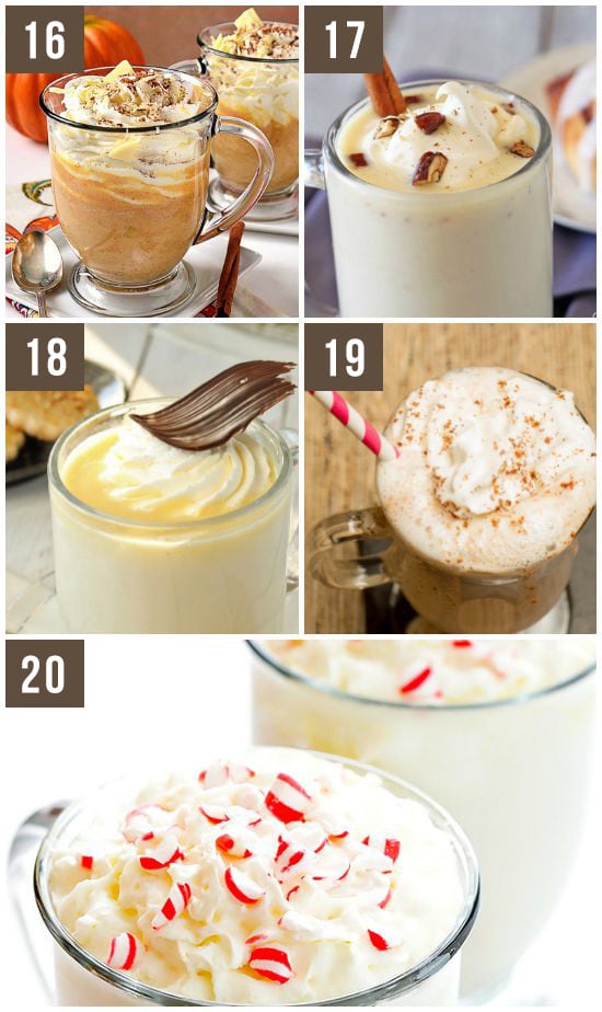 Delicious White Hot Chocolate Recipe and Other Fall Drinks