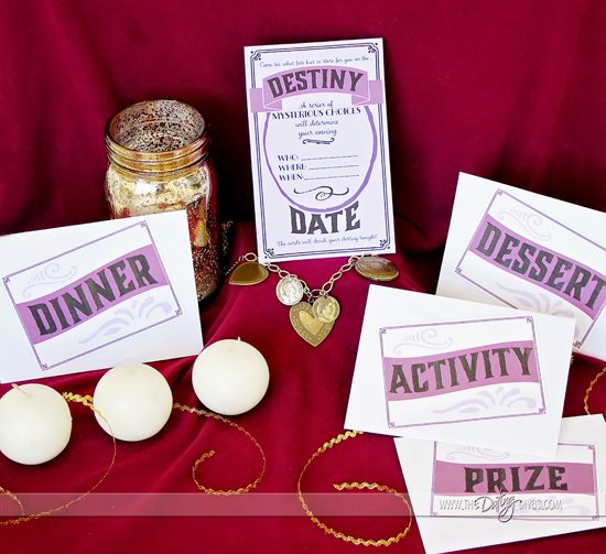 Mystery Choice Date Night Printables