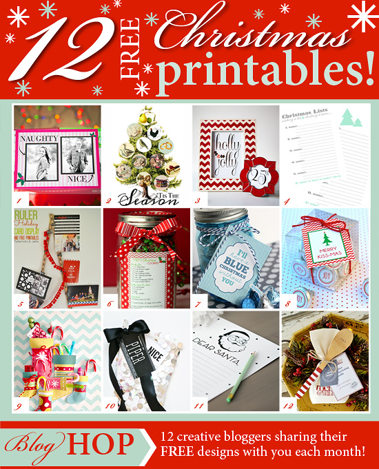 Chrissy - December Printable Club - Grid