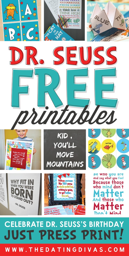 101 Fun Dr  Seuss Crafts  Free Printables    Snacks - 80