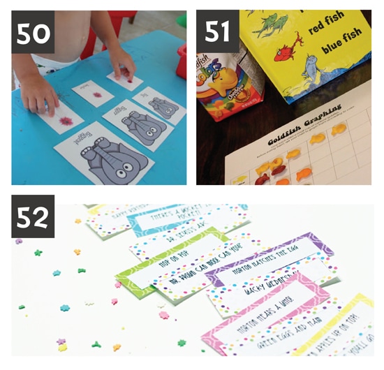 Dr. Suess Activities