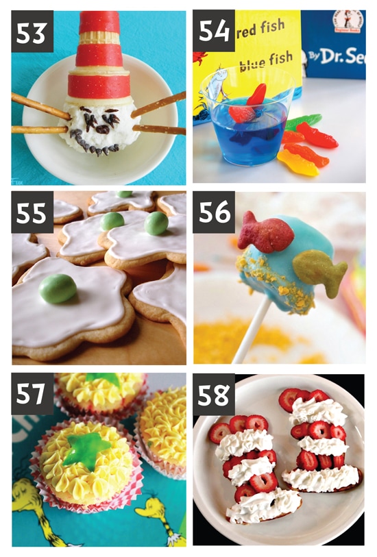 101 Fun Dr  Seuss Crafts  Free Printables    Snacks - 89