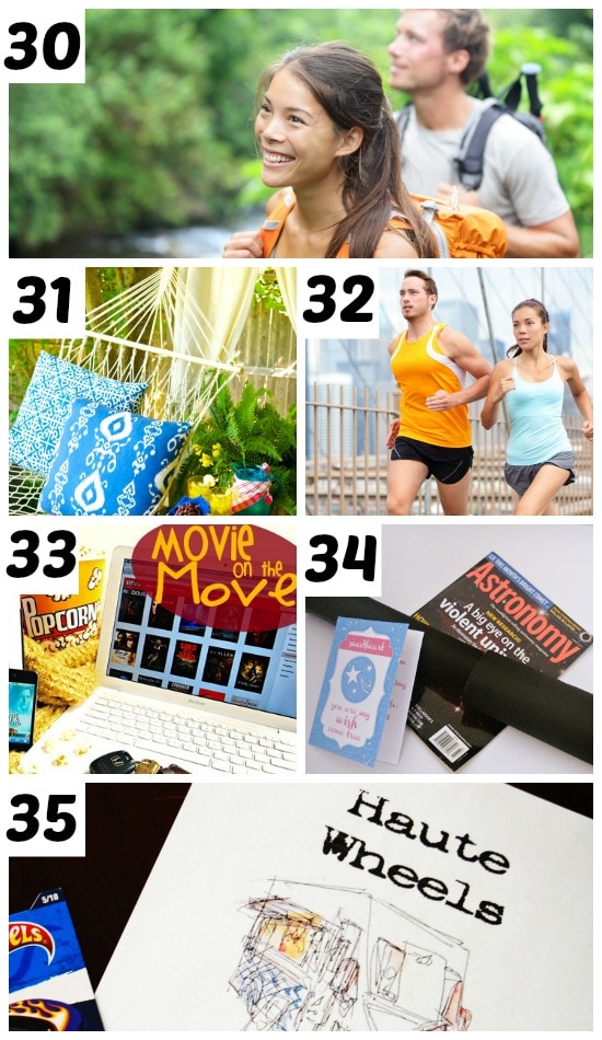 Easy outdoor date night activities.