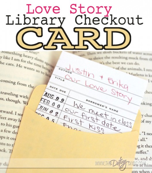 Library Checkout Card