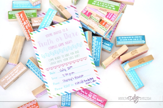 47 Truth or Dare Couple Questions Jenga Edition - 17