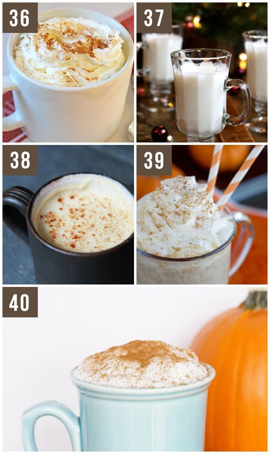 Fall Drinks and Steamer Recipes