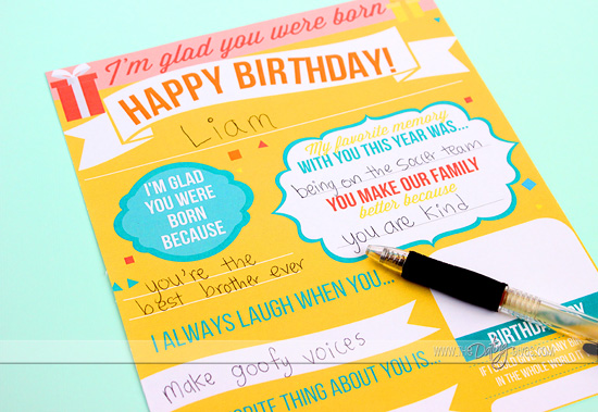 DIY Printable Birthday Ideas Kit - 62
