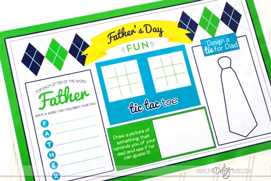 Father s Day Placemat - 96