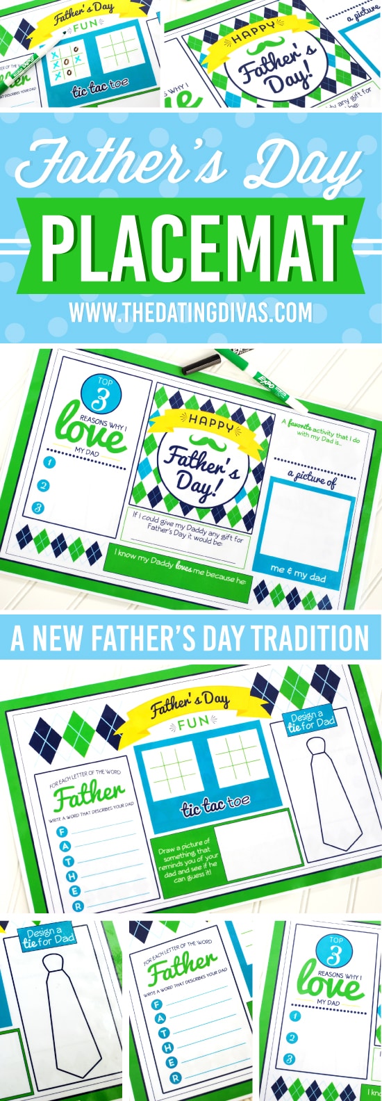 Father s Day Placemat - 32