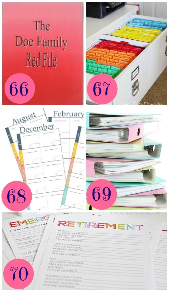 15 Ways to Organize your Finances and Paperwork
