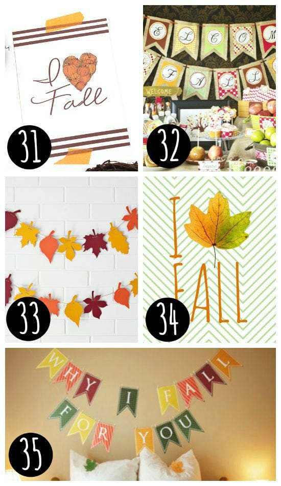 Harvest Time Printables
