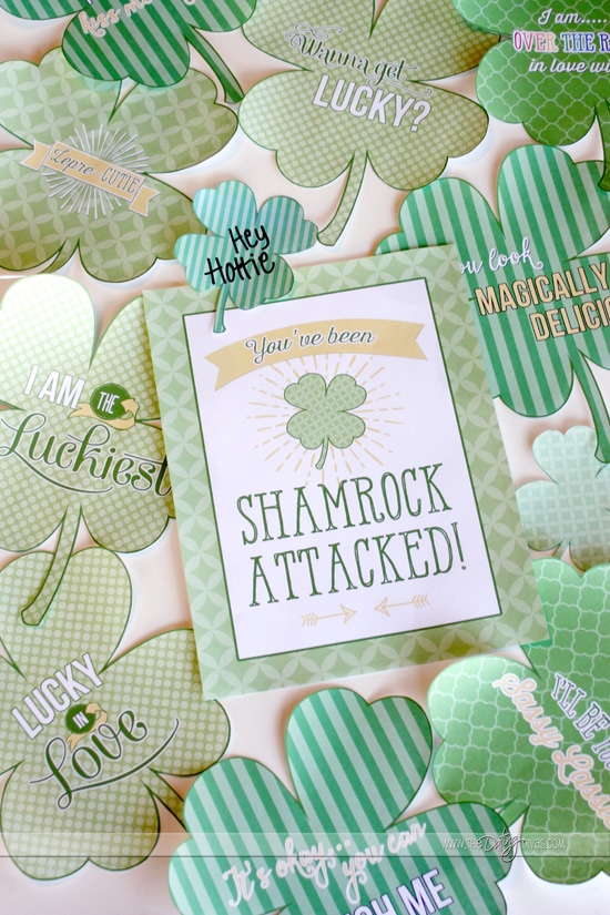 Free Printables for a St.Patrick's Day Shamrock Attack
