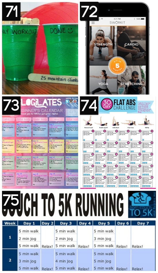 Free Workout Calendars and Exercise Programs