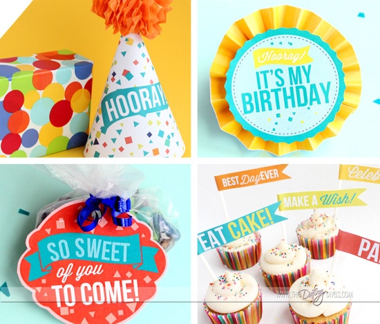 DIY Printable Birthday Ideas Kit - 56