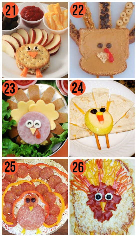 50+ Fun Thanksgiving Food Ideas & Turkey Treats - The ...