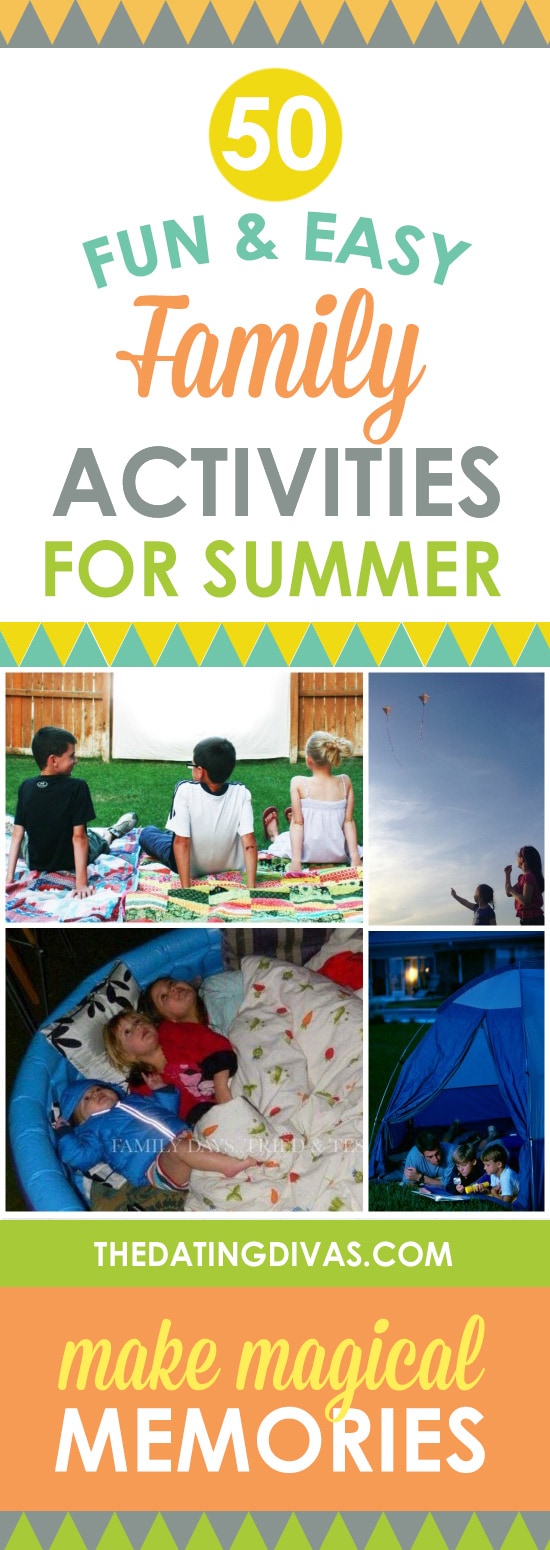 Fun and Easy Family Activities For Summer