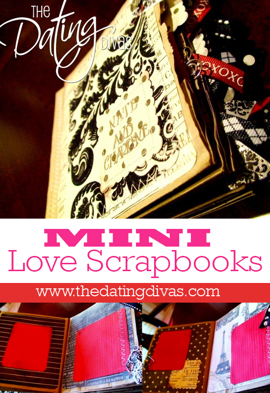 Wendy - mini love scrapbook - pinterest pic