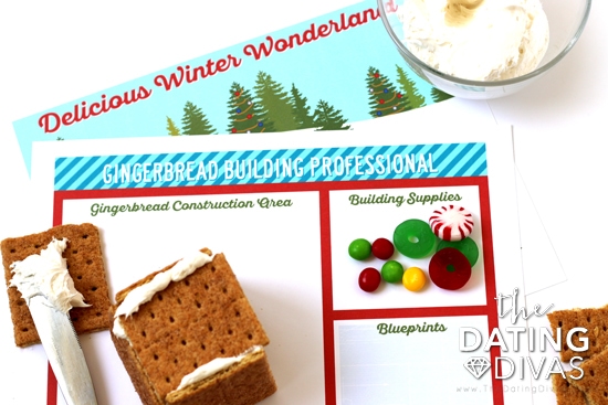 Gingerbread House Christmas Party Placemats