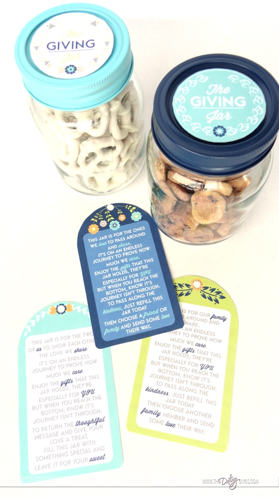 Giving Jars and Tags