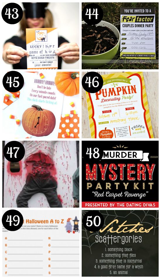 The best Halloween games to play at a Halloween party | The Dating Divas