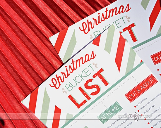 Free Printable Christmas Bucket List