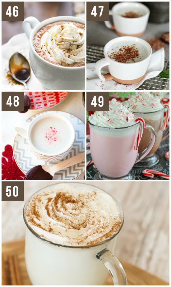 Hot Drinks for the Holidays