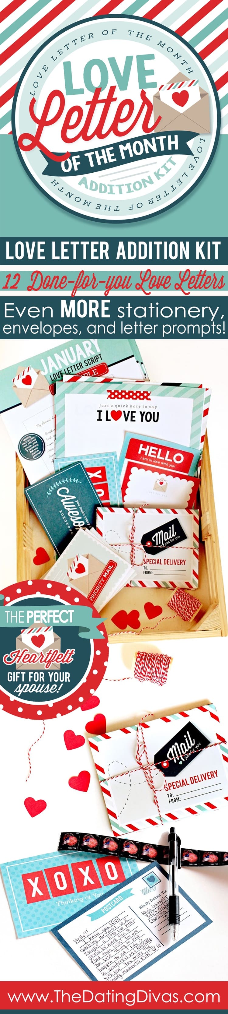 How to write the perfect love letter! Printable stationery, love letter scripts and more!