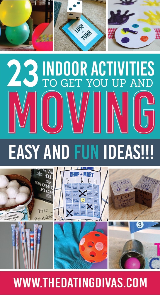 Indoor Activities for the Whole Family - from The Dating Divas