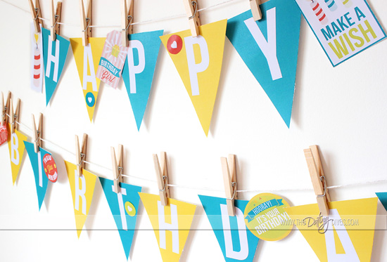 DIY Printable Birthday Ideas Kit - 55