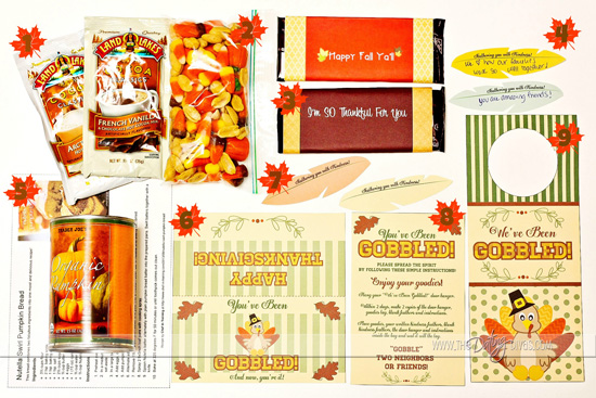Goodies inside You've been gobbled bag