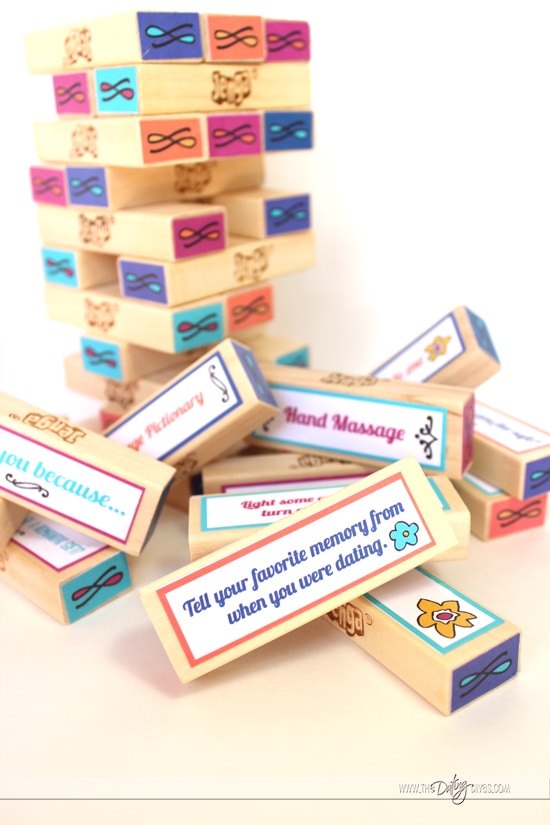 Family Game Night Ideas: Jenga with a Twist!