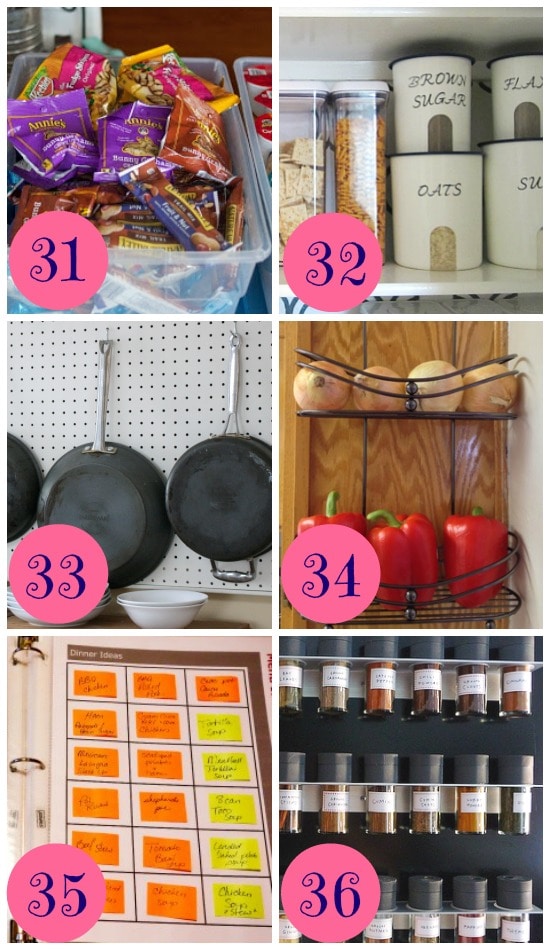 12 Ways to Organize your Kitchen