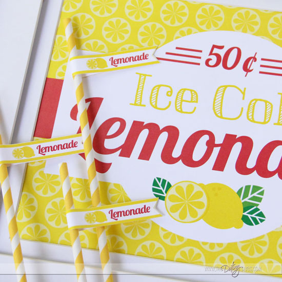 Lemonade Stand Printables