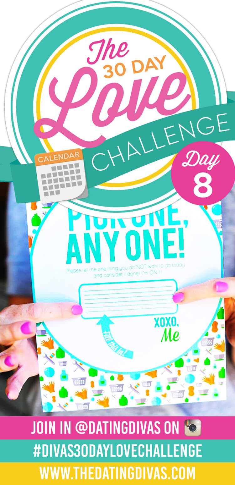 Divas 30 Day Love Challenge Chore Coupon