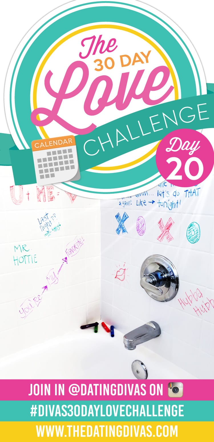 30 Day Love Challenge Shower Notes