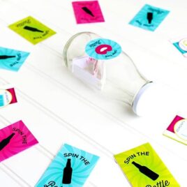 Spin the Bottle Card Game- easy, sexy and FUN!