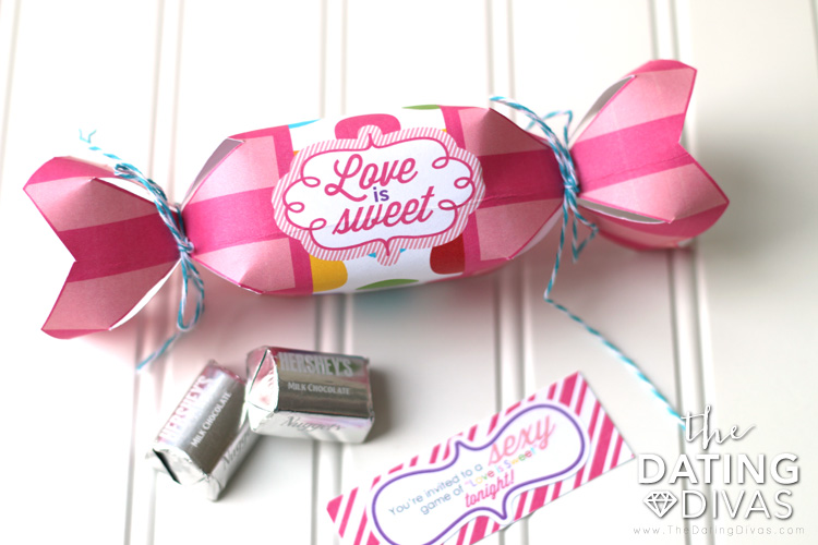 Love is Sweet Bedroom Game invitation