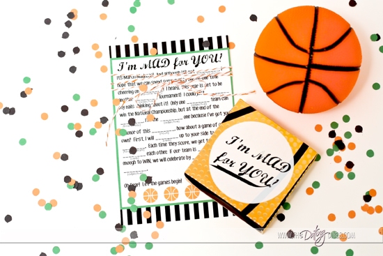 Free Printable March Madness Love Notes and Coupons