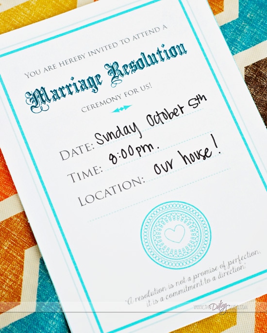 Marriage Resolution Free Printables Movie Courageous