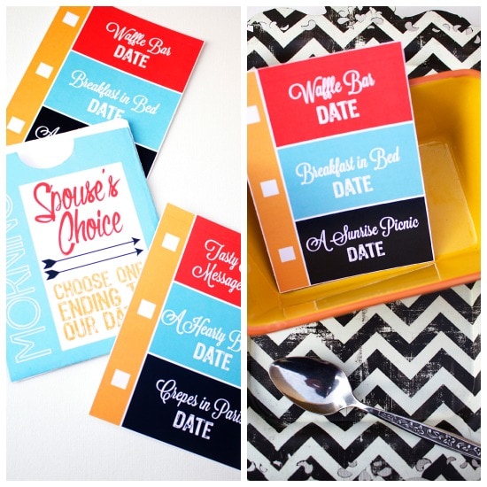 Morning Date Ideas and Printables