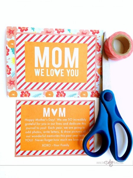 Mother's day journal best sale gift