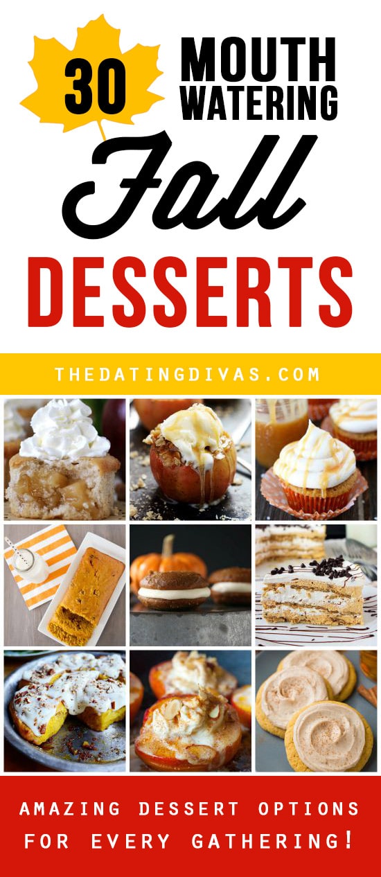 Desserts for Fall Recipes