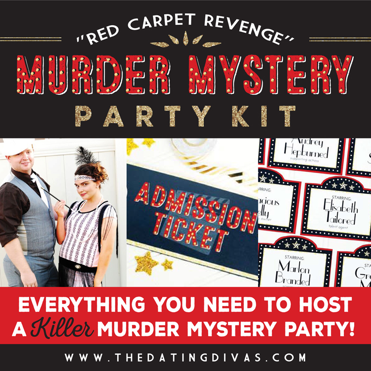 Murder Mystery Party Kit