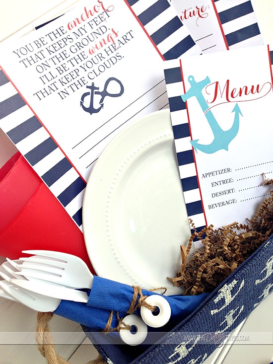 Nautical Date Night Printables