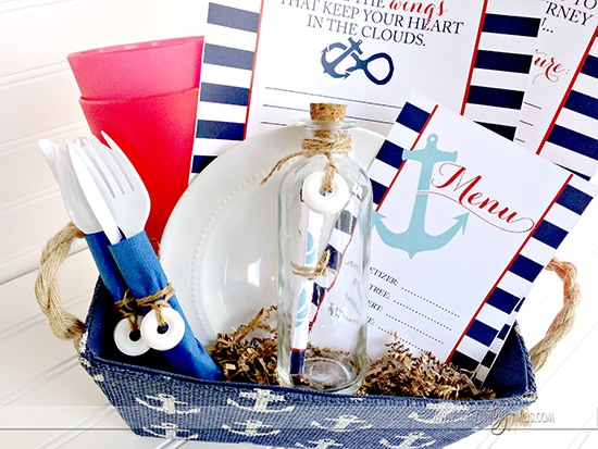 Nautical Themed Dinner for Two