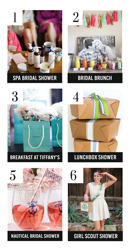 Creative Bridal Shower Themes