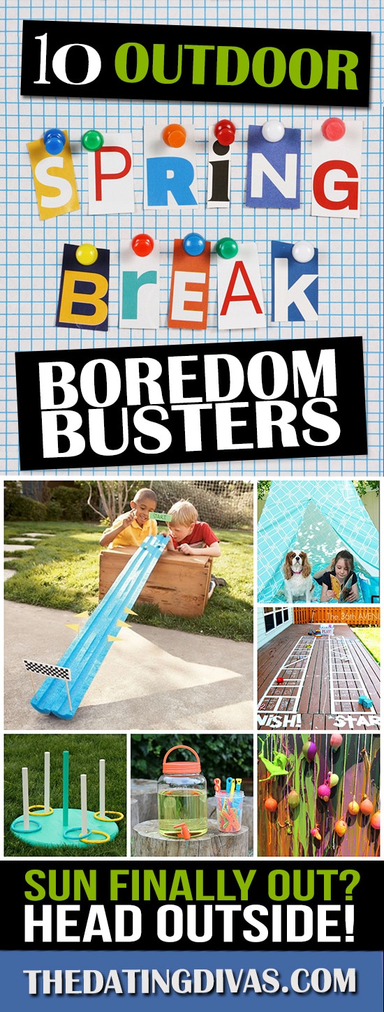 The ultimate list of spring break boredom busters to keep the kids busy this year from thedatingdivas.com