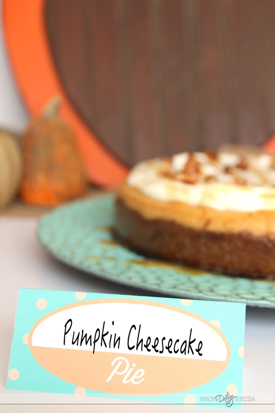 Pie Night Pumpkin Cheesecake