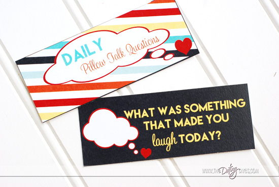 Pillow Talk Daily Question Card